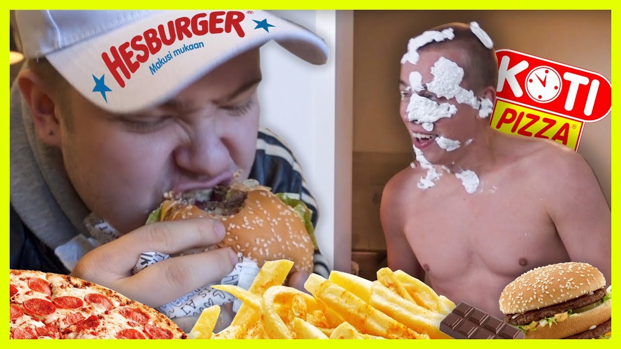 20 000 KALORIN HAASTE 🍔🍕🍫