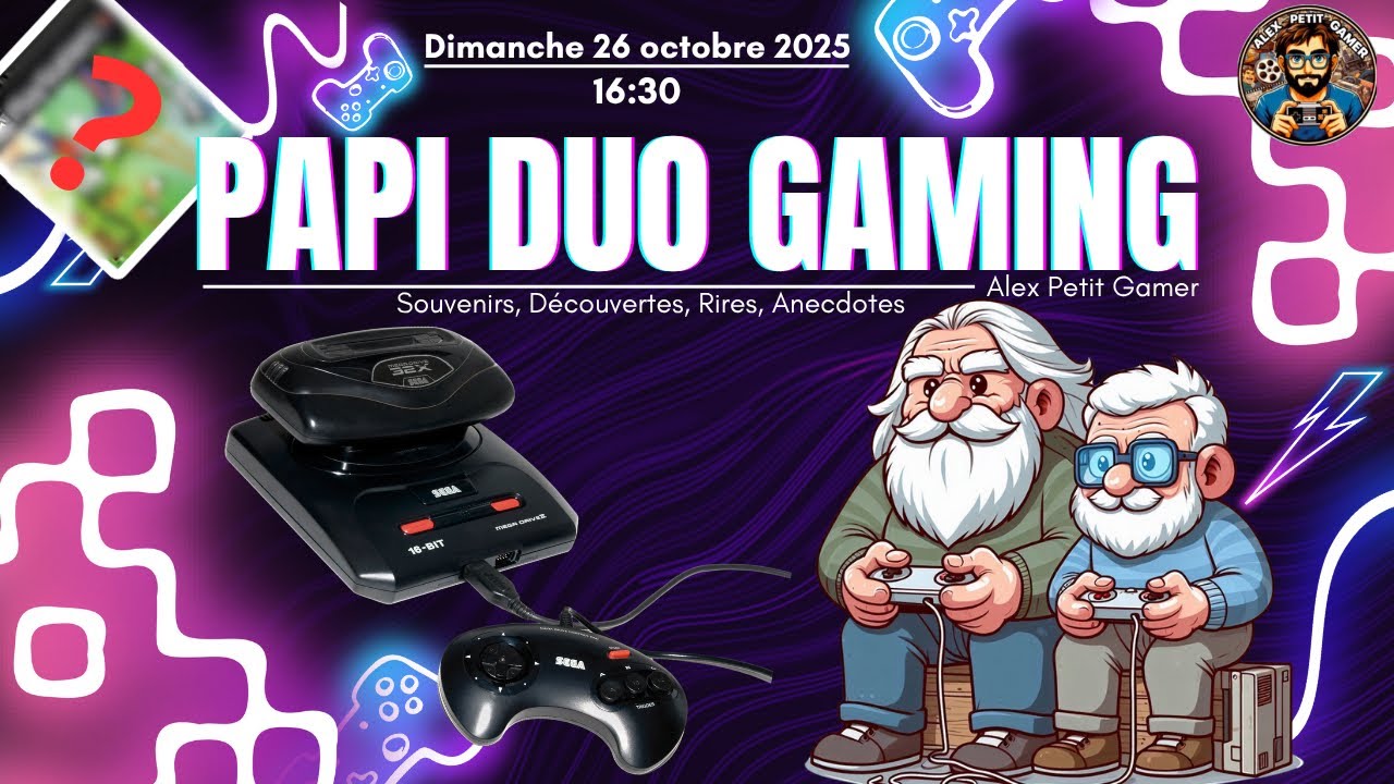 👴🏻PAPI DUO GAMING : LA MEGADRIVE 32X
