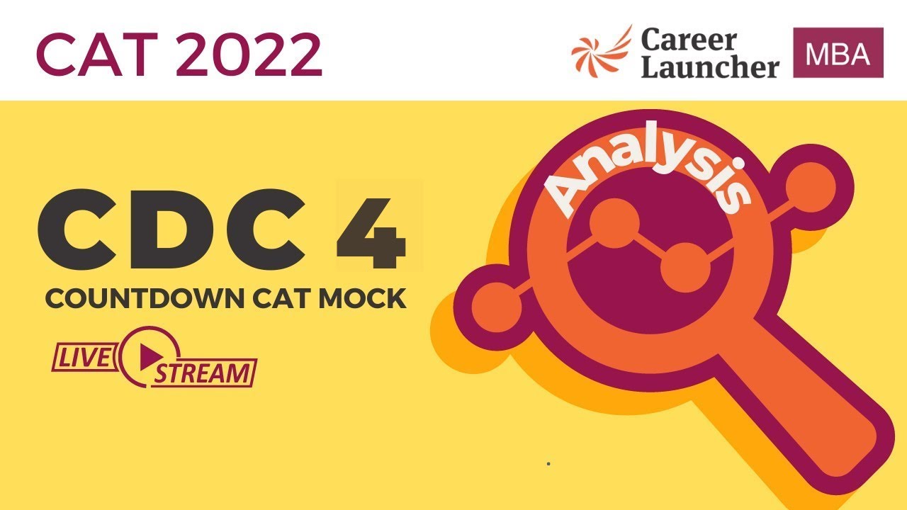 Countdown CAT - 4 |  Mock Analysis | CAT 2022