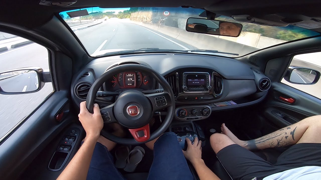 DIRIGI UM UNO 1.4 SPORTING AUTOMÁTICO!! O QUE EU ACHEI?!