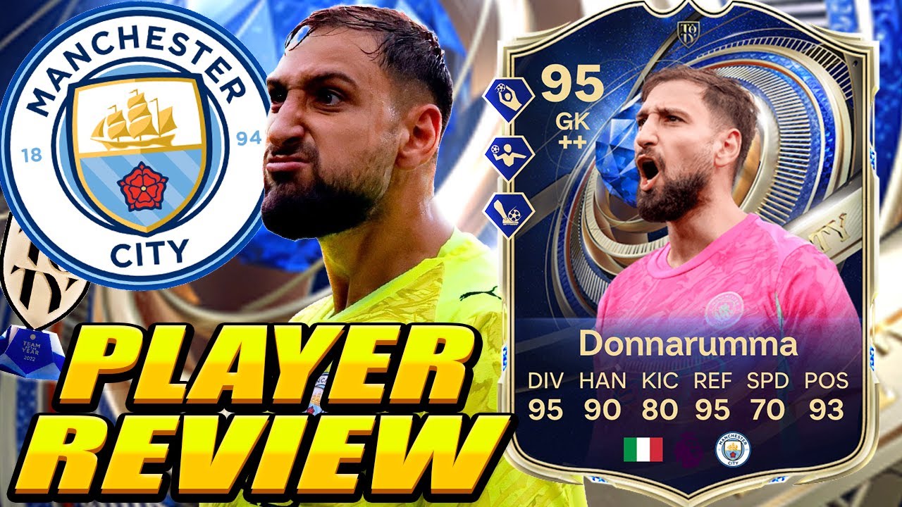 He SAVES ABSOLUTELY EVERYTHING&hellip; 🧤🔥 95 TOTY Donnarumma Review! 95 Donnarumma Team of the Year Review!