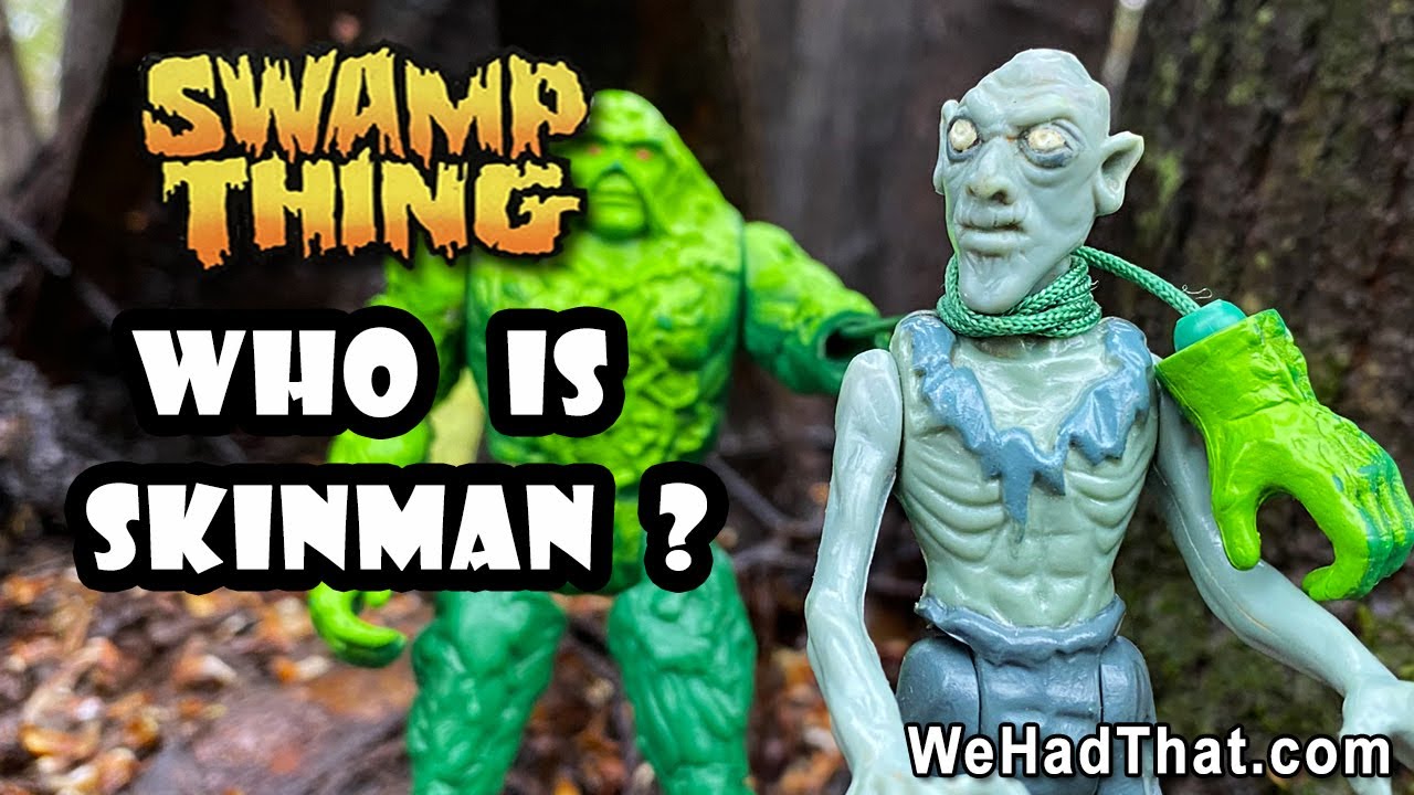 Swamp Thing Skinman Un-Men Action Figure Review Vintage 1990 Kenner
