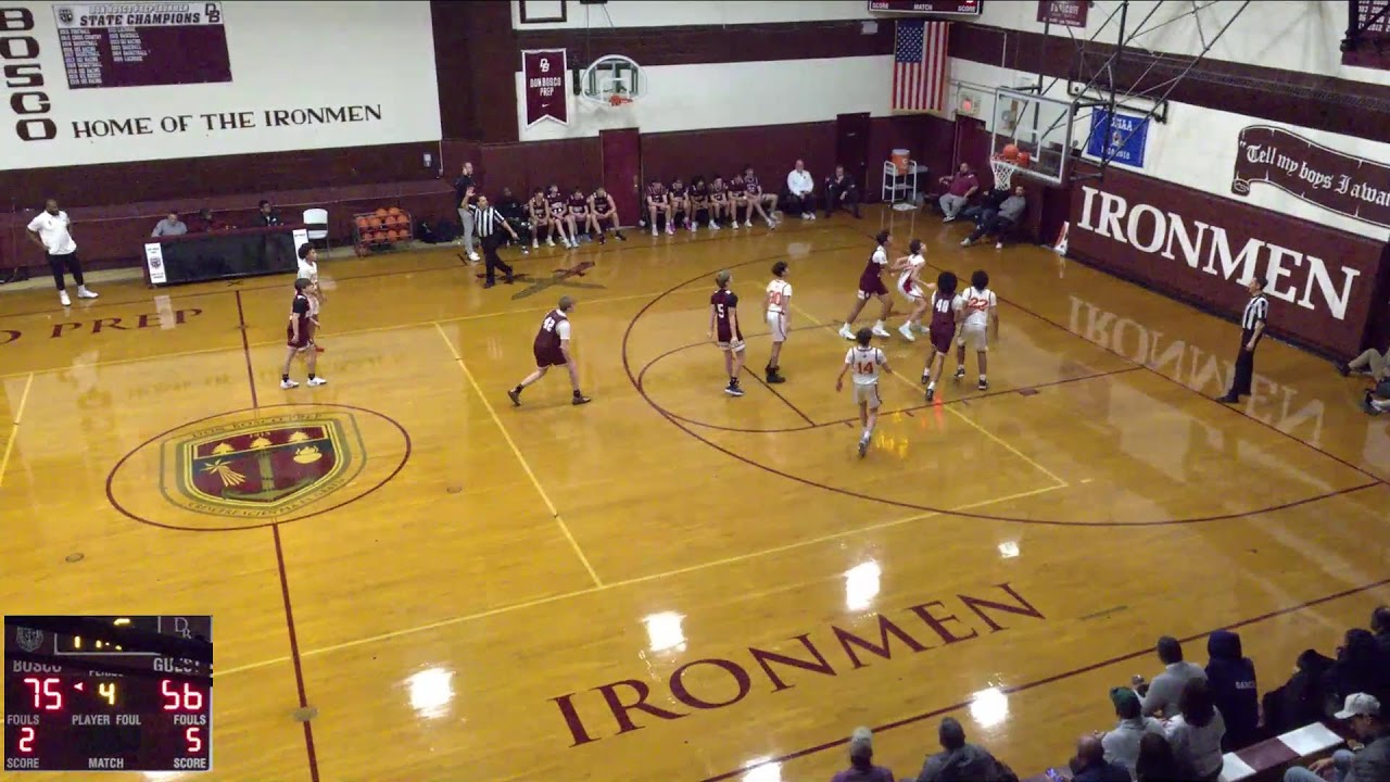 Don Bosco Prep High vs Bergen Catholic High School Boys' freshman Basketball