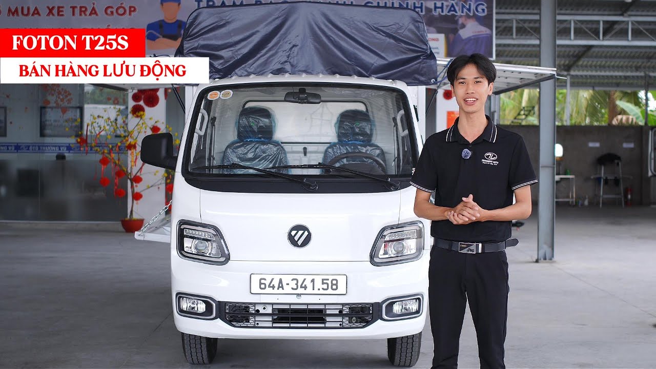 #6 FOTON T25S BÁN HÀNG LƯU ĐỘNG