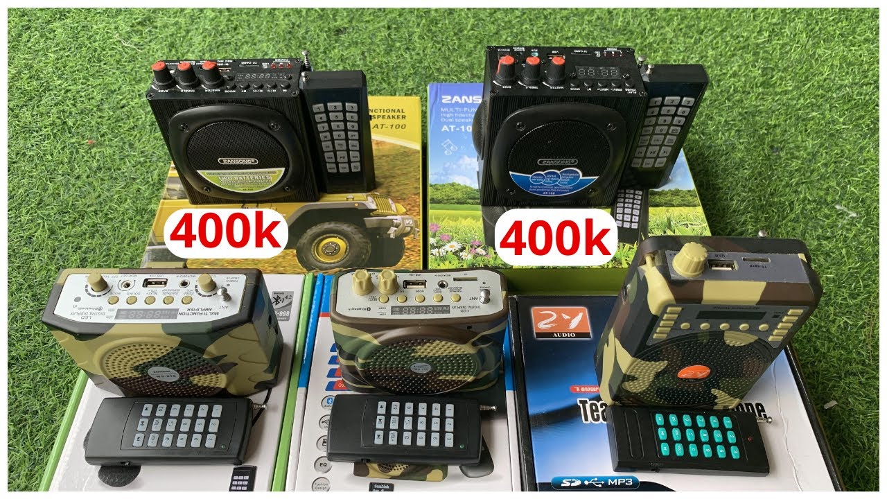 4 mẫu loa bẫy chim âm thanh to nhất / loa bẫy chim xịn sò GIÁ RẺ / Loa thổi chim mới nhất