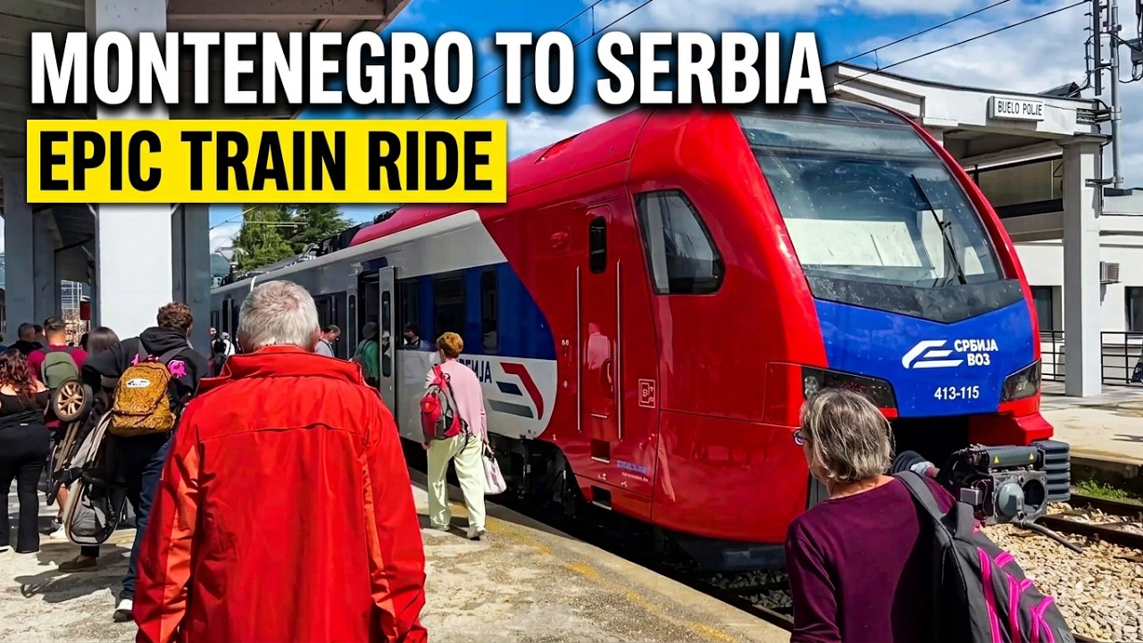 From Podgorica to Belgrade by Train: Europe’s Most Spectacular Route!