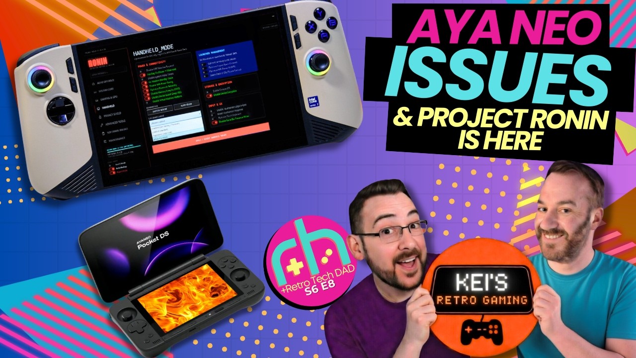 Kei's Retro Gaming on AYANEO, PC Parts Crisis & PROJECT RONIN