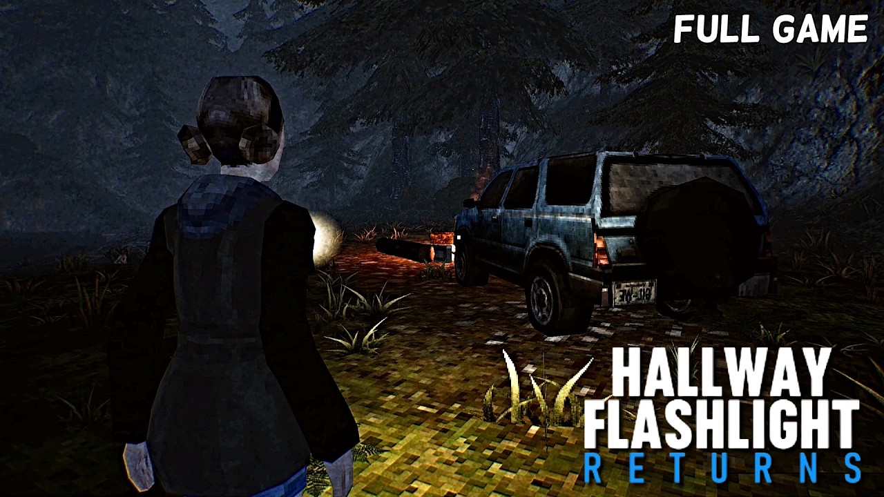 Hallway Flashlight Returns - Full Game Walkthrough | Survival Horror Game
