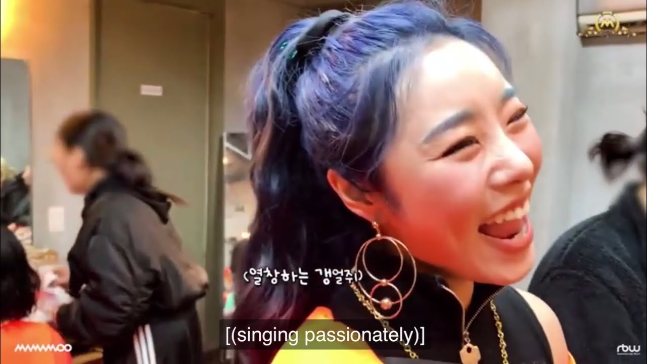 Compilation of Mamamoo singing weirdly