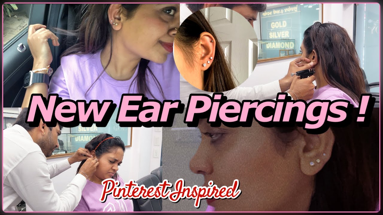 I got 2 New Ear Piercing | How to Clean Your Ear Piercing | This time fail or pass???