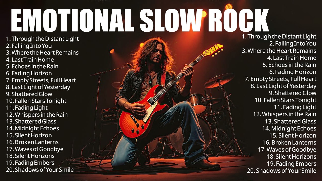 SLOW, EMOTIONAL ROCK MUSIC - AMERICAN ROCK SONGS - TOP CHOICES FOR 2026