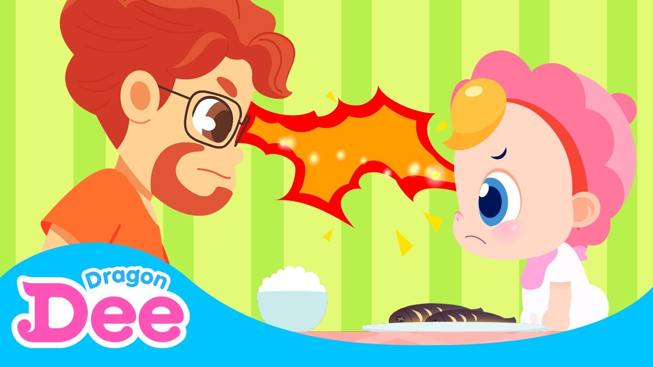 NO Food Bella!! 🍛🍴 | Picky Eater Kids Song 😤 | Healthy Eating Habits | Dragon Dee Nursery Rhyme