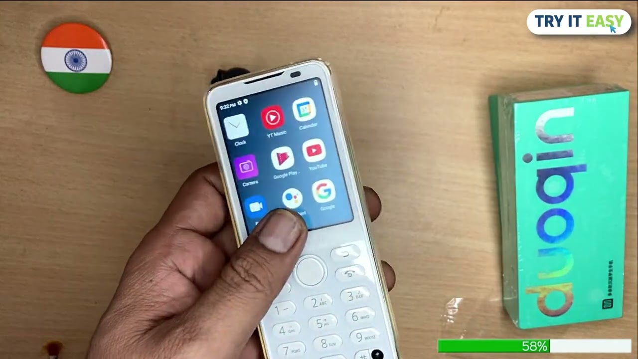 Qin F21 Pro | First Time In India | Mini Smartphone with Keypad | 4GB+64GB | Full Review
