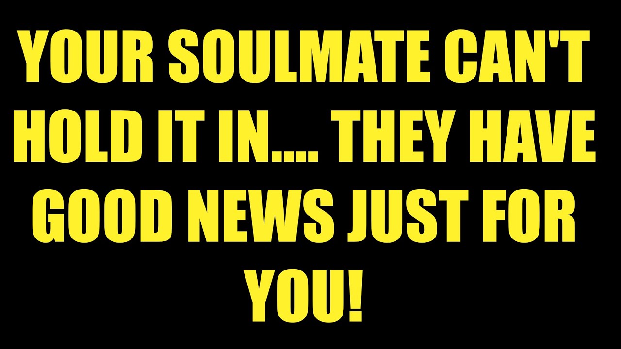 Jesus Say Your Soulmate Can’t Hold It In—They Have Good News Just for You 💖