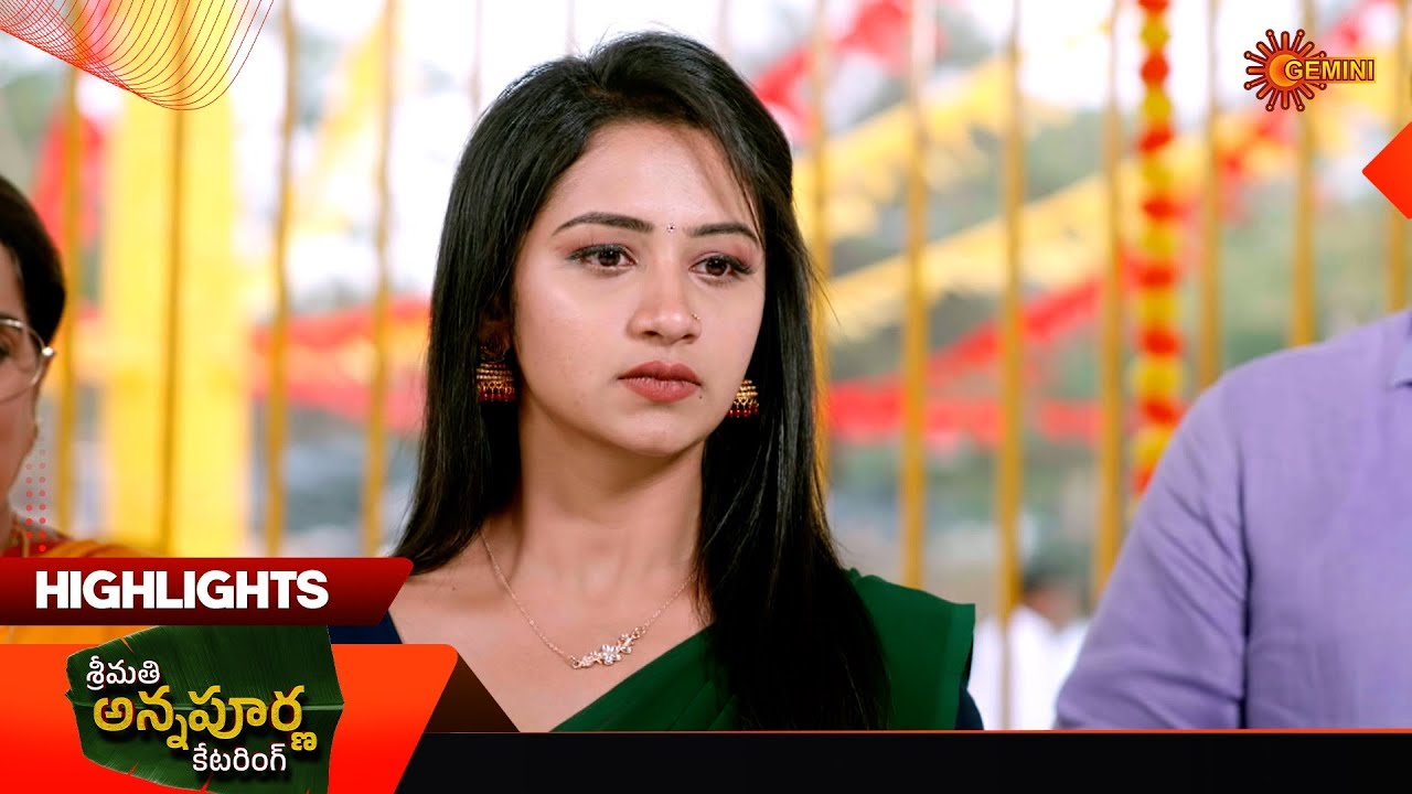 Srimati Annapurna Catering - Highlights of the day | 13 Mar 2026 | Gemini TV