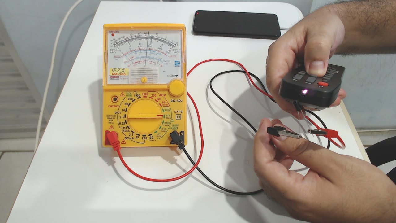 Curiosidade 113 - Como Testar o Foto Transistor