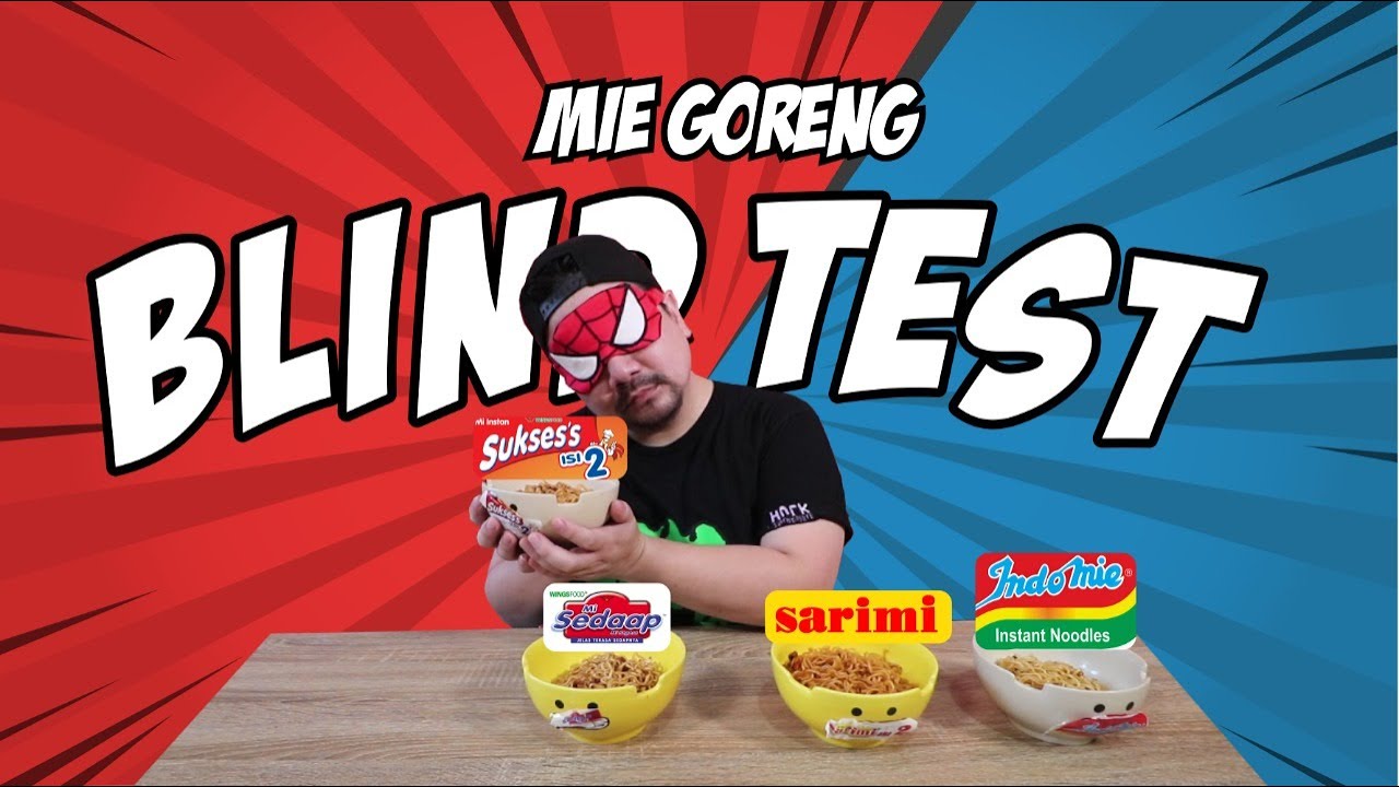 BLIND TEST: TEBAK MIE GORENG!!