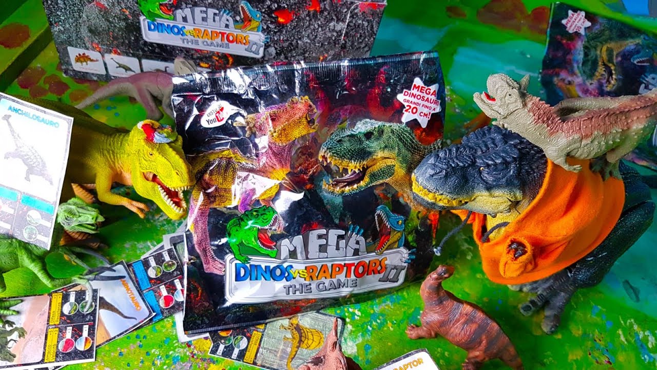 Mega Dinos vs Raptors 🦖 Arex e Vastatore si sfidano al gioco di carte! [Challenge]