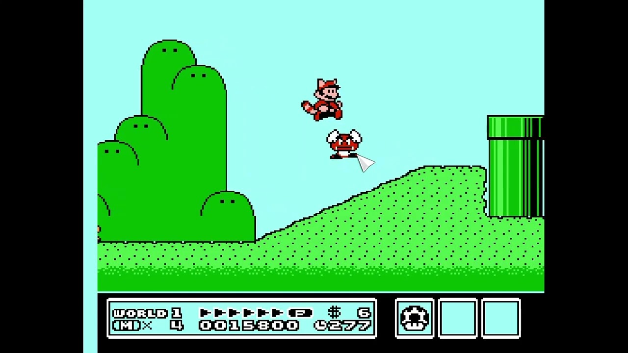 super mario 3 oynadım