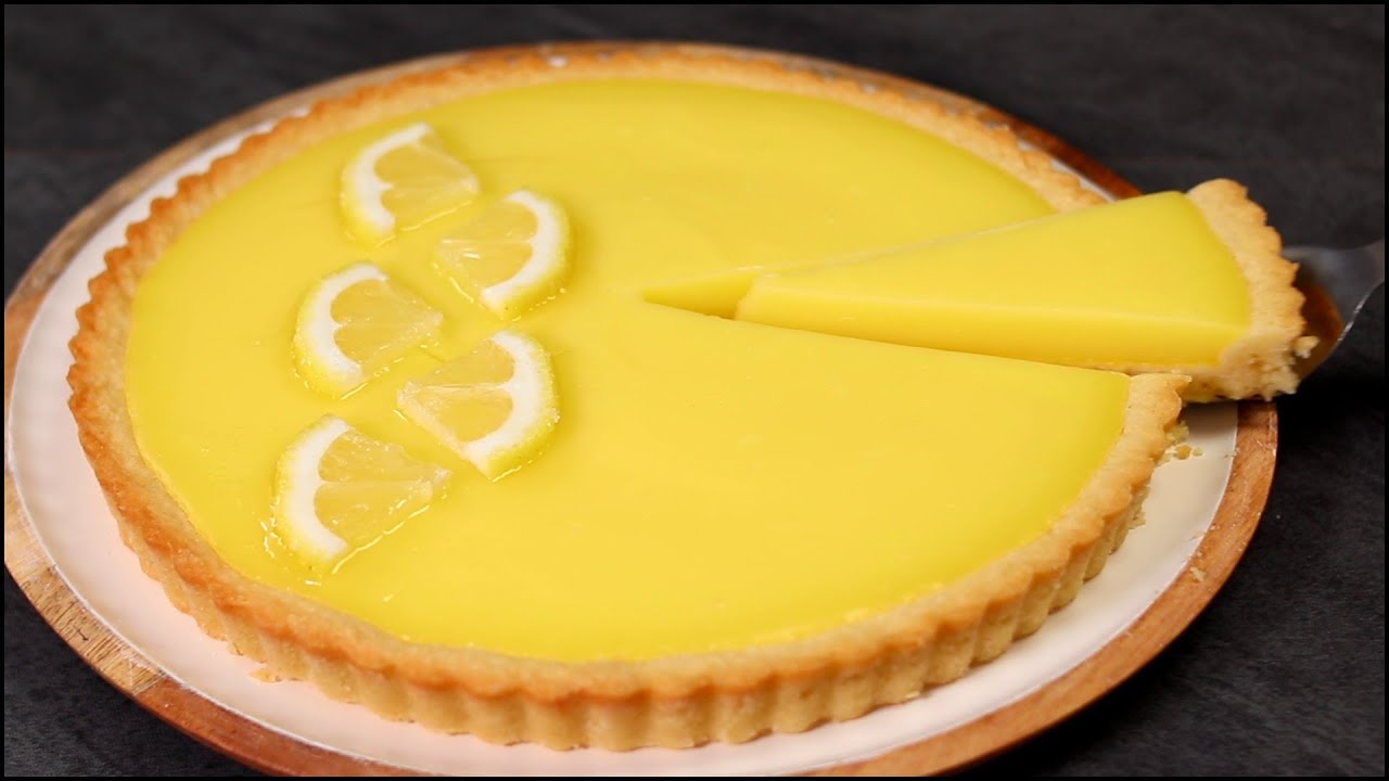 Crostata con Crema al Limone facile e veloce fatta in casa