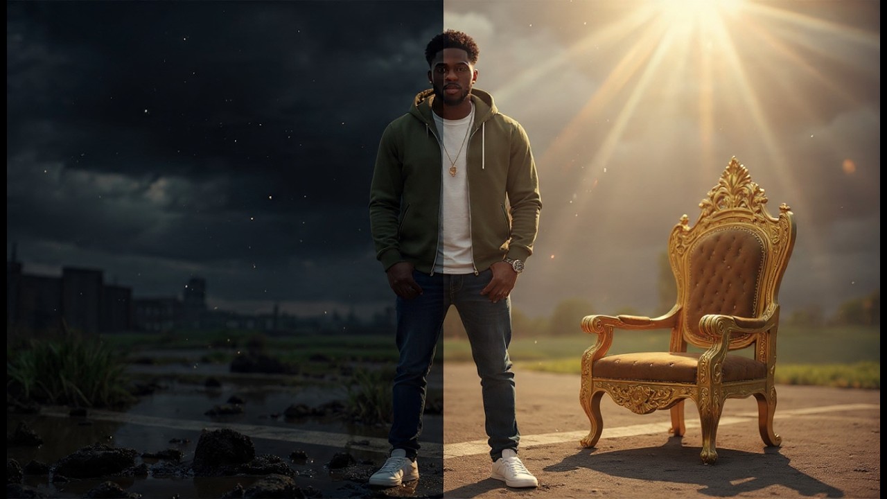 Deus Me Tirou da Lama Mesmo Pisado 👑 | Trap Gospel