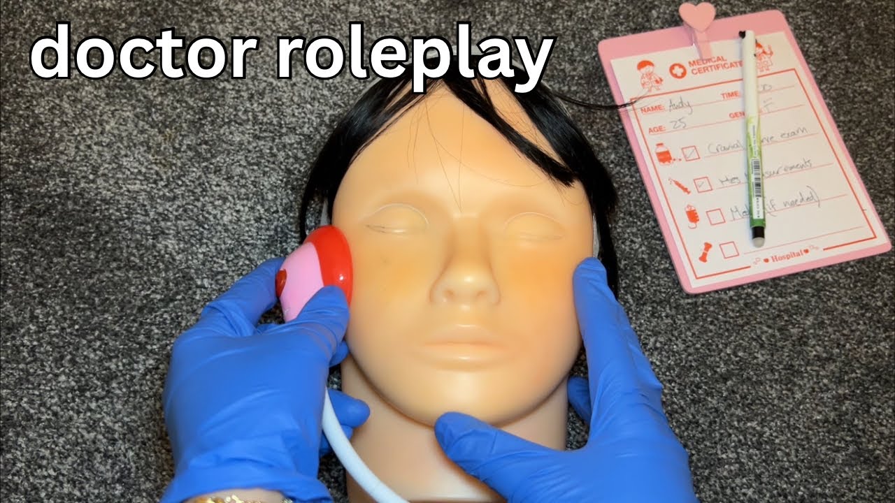 ASMR full check-up doctor roleplay