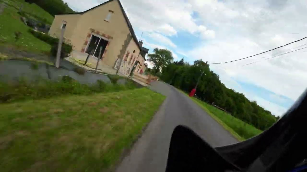 Spéciale du Grand Lucé, Rallye routier moto de la Sarthe 2023.