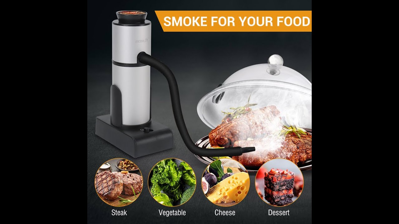 BORUiT SK306 Smoke infuser Operation process