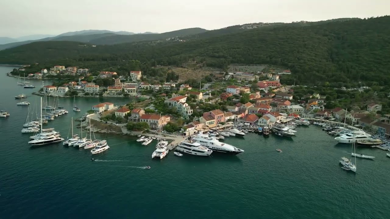Fiskardo, Kefalonia 2025 - Drone Footage