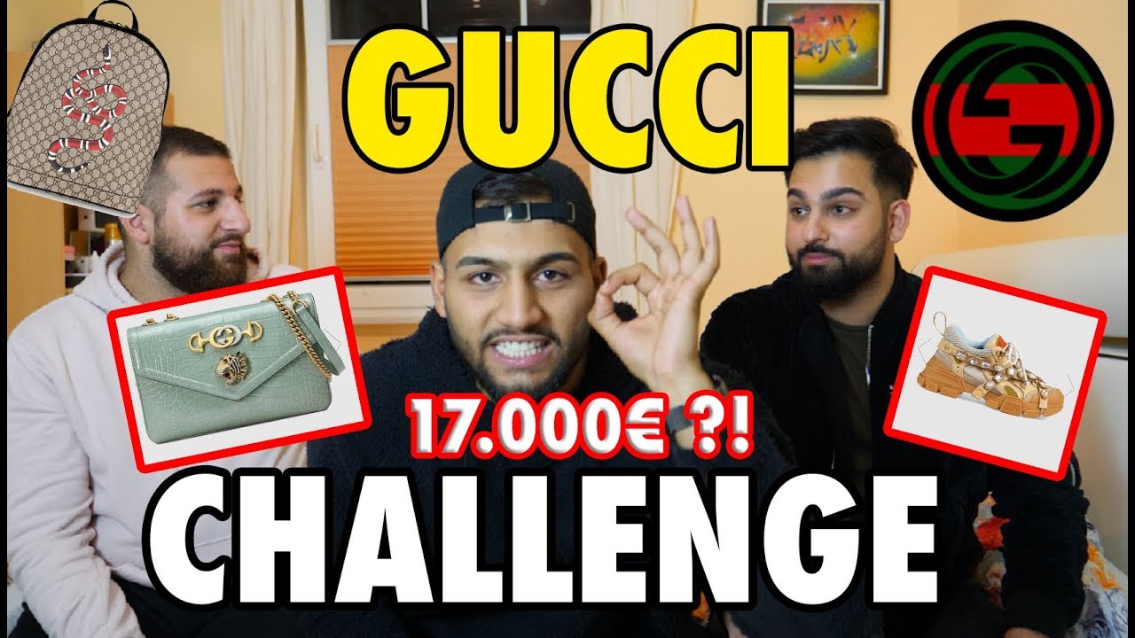 GUCCI CHALLENGE 💲💵 - Die 17.000€ HANDTASCHE  ?! 😱