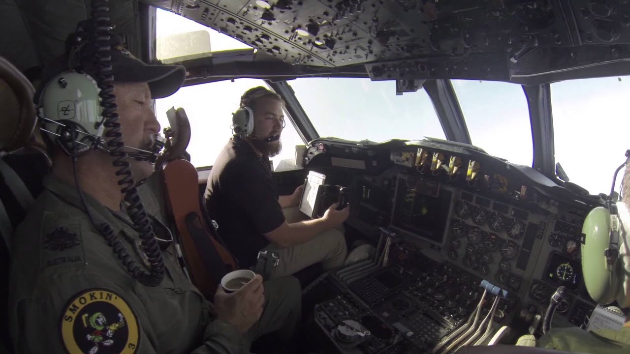 Flying a P3 Orion.