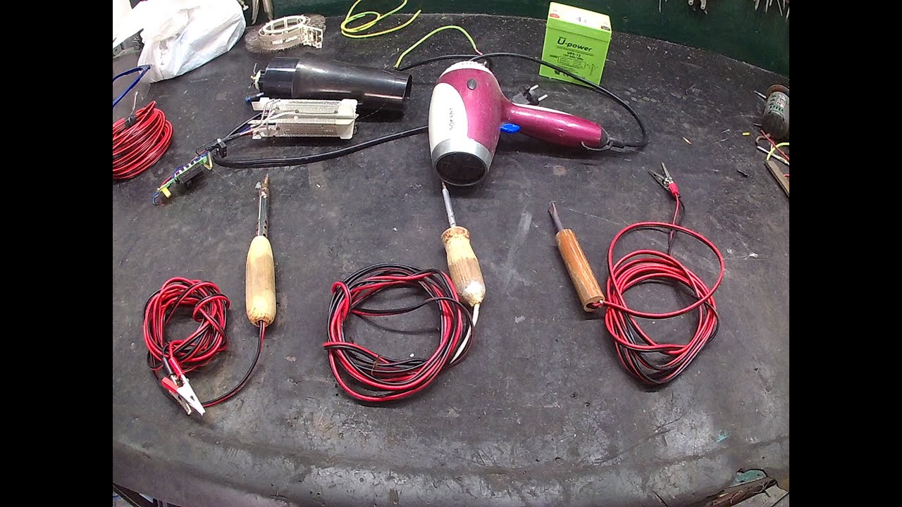 Aprende a construir tu propio soldador de esta&ntilde;o a 12v casero, muy r&aacute;pido