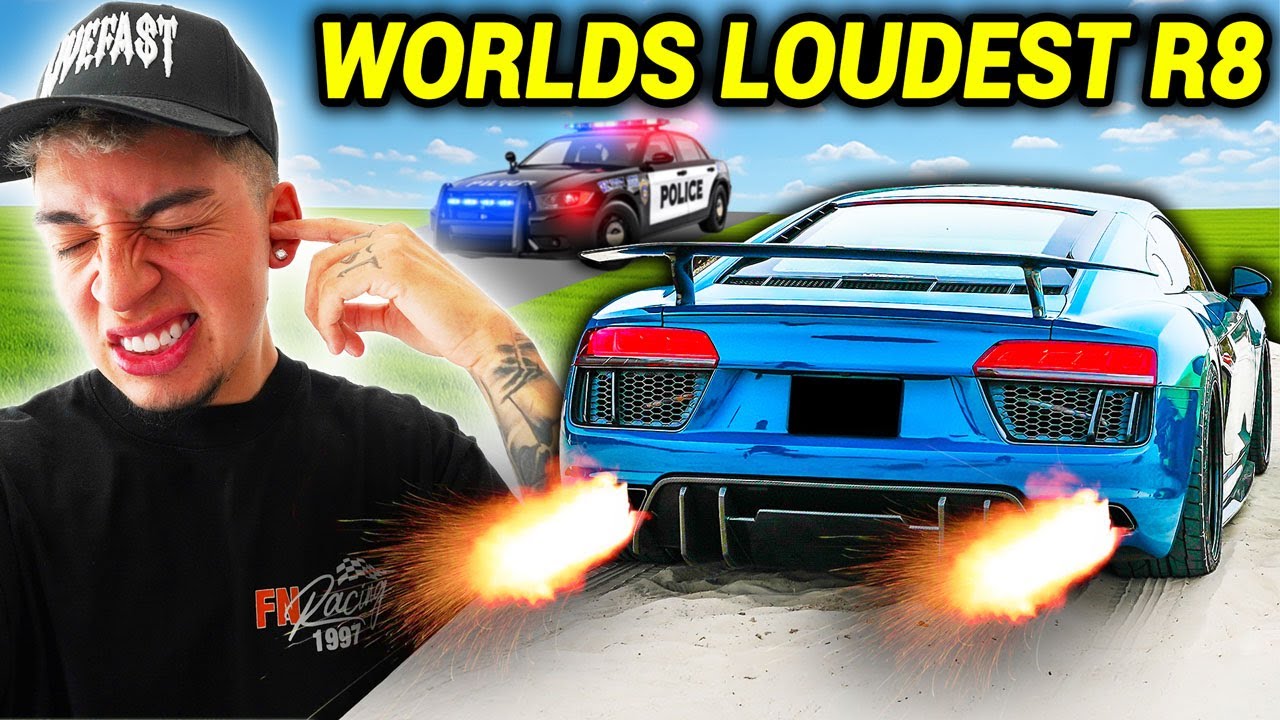 TAKING MY STRAIGHT PIPED AUDI R8 TO CAR WEEK... BAD IDEA?