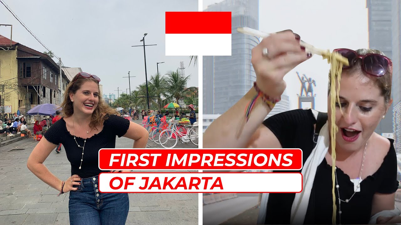 First Impressions of Jakarta -- Chinatown, Bakmi Loncat & Kota Tua Vlog