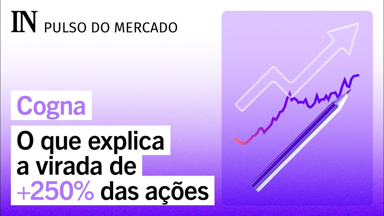 Cogna: de penny stock a uma das maiores altas da bolsa brasileira em 2025