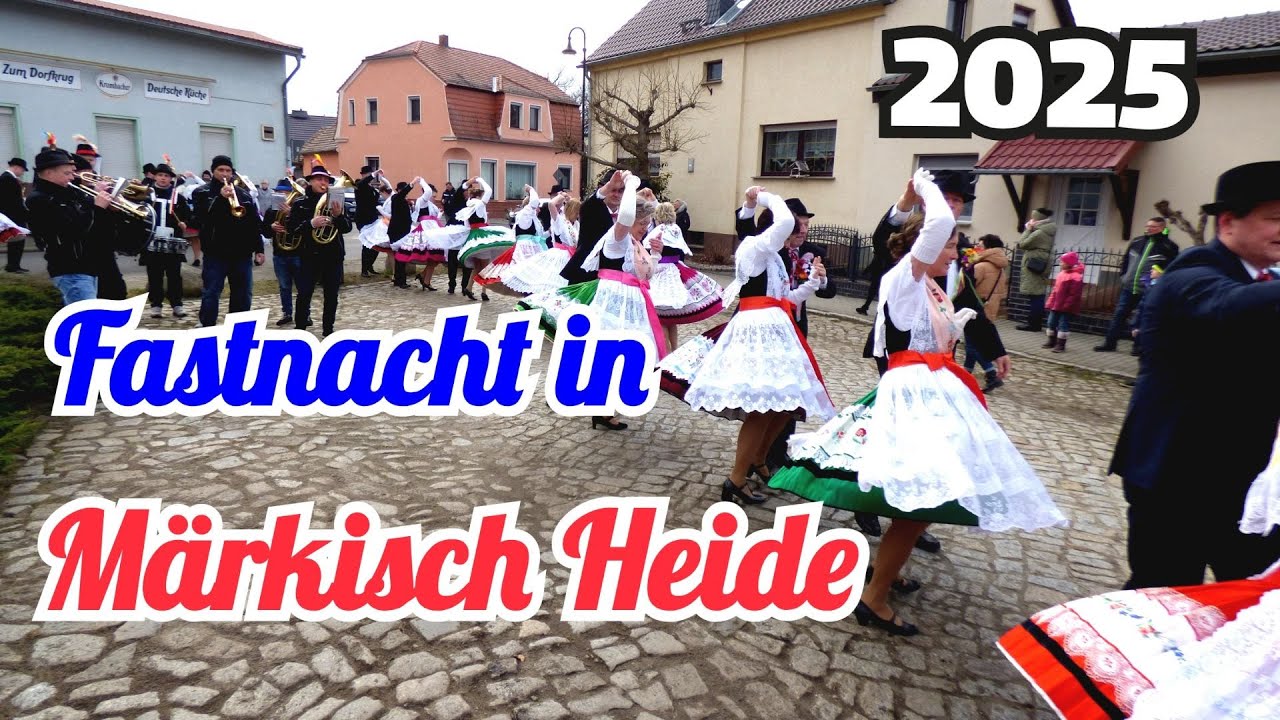 Fastnacht in M&auml;rkischheide / 2025 #brauchtum #traditionspflege