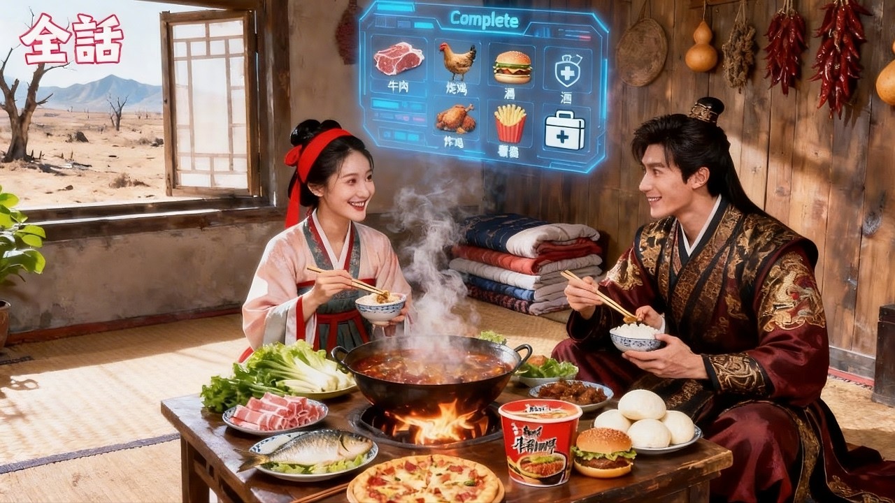 【日本語吹き替え】古代にタイムスリップし、万物を交換できるシステムを偶然手に入れた私は、赤ちゃんを育てながら七皇子の夫が天下を取り戻すのを助ける！