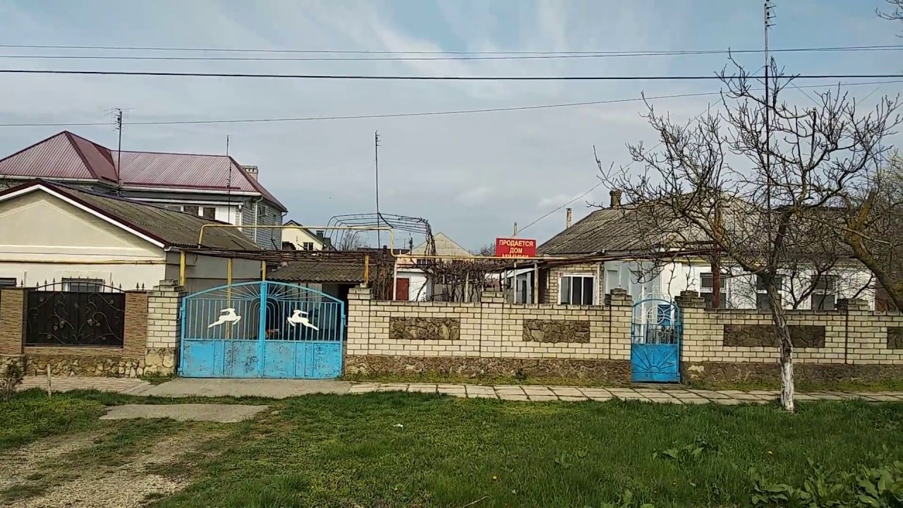 ЖИТЬ у Моря. Село ЦИБАНОБАЛКА. 15 минут до Черного моря.  Переезд в Краснодарский край.
