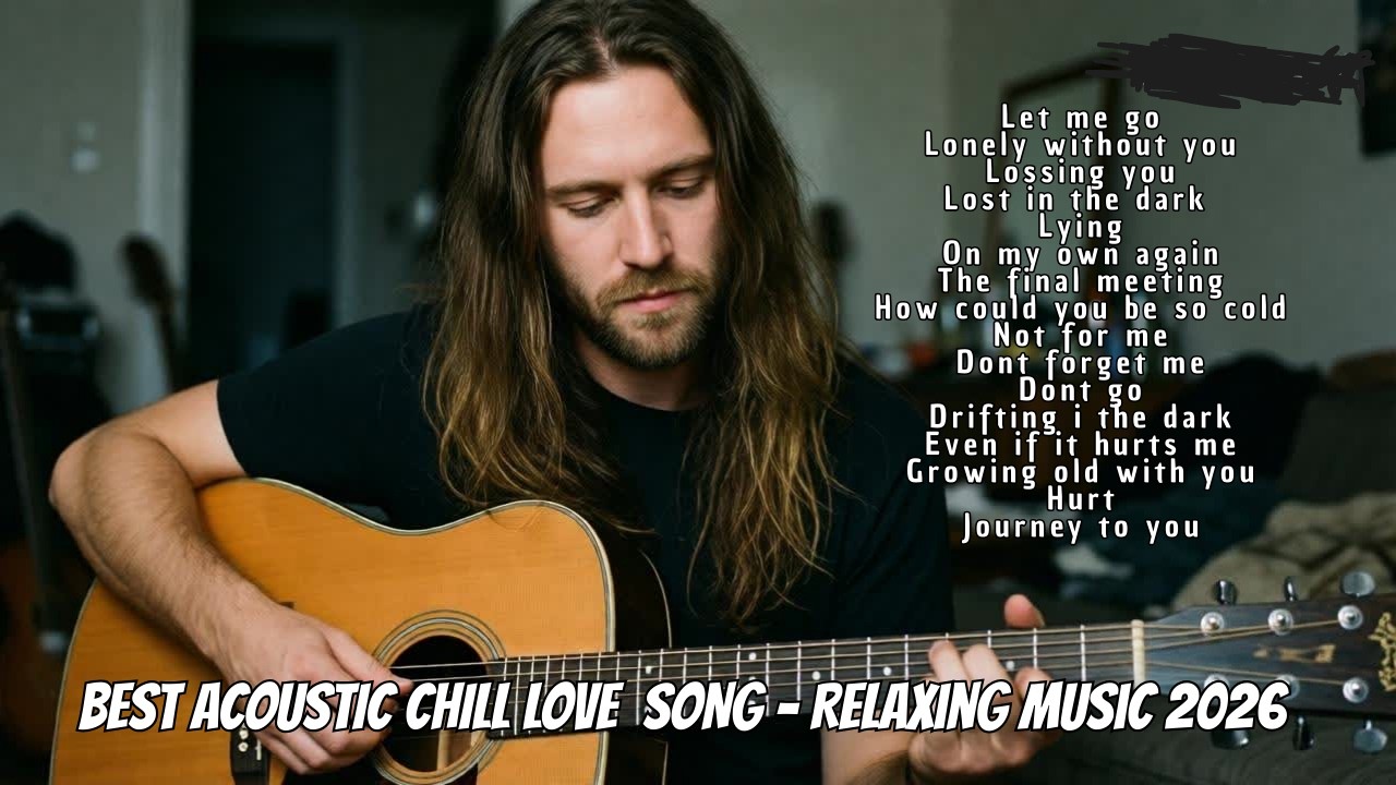 Chill Acoustic Love Songs 2026 - Slow Romantic English Playlist