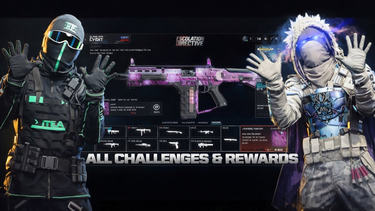 Warzone-Escalation directive camo event grint