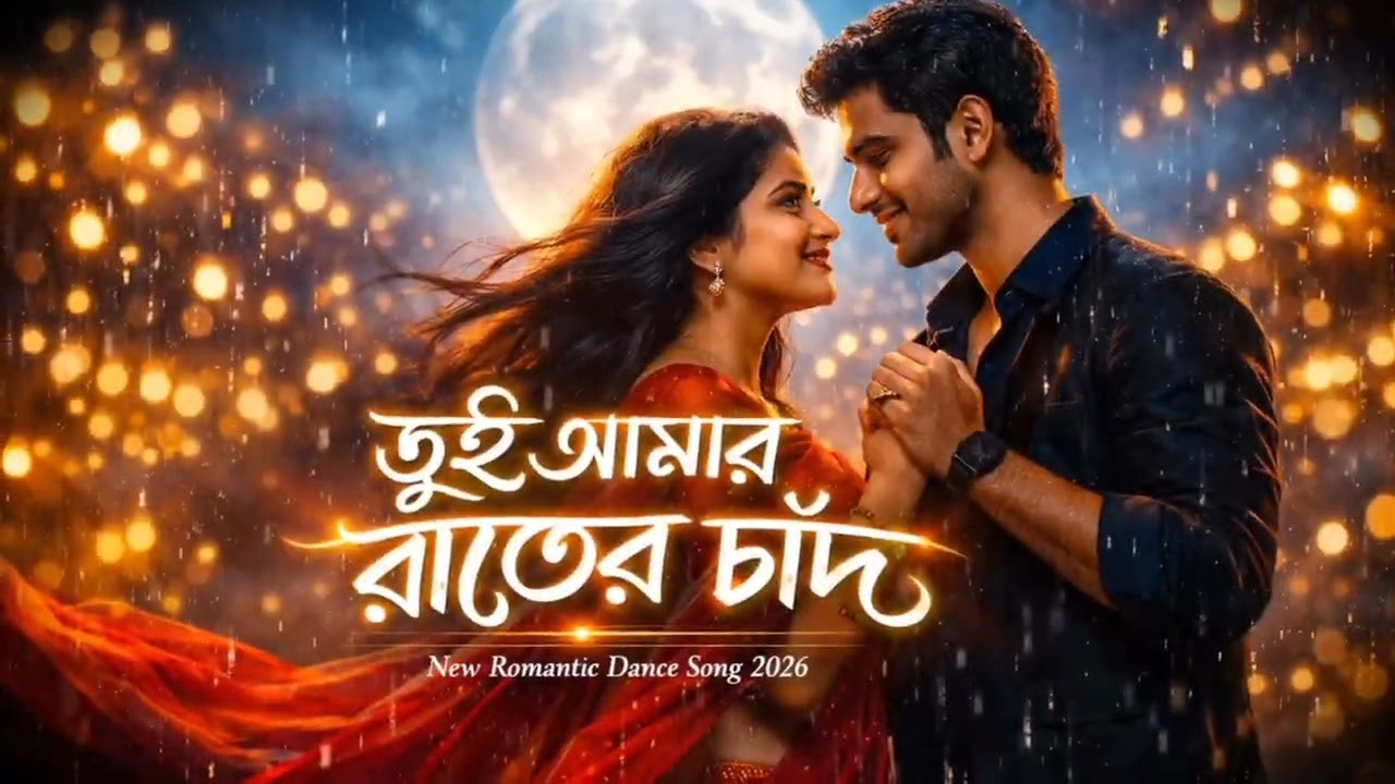 তুই আমার রাতের চাঁদ🌙 New Bengali Romantic Dance Song 2026 |Bollywood Style Love Song |Official Music