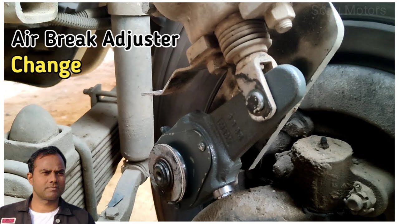 Air Break Adjuster Change | Manual Slack Adjuster | Front Wheel Tata 909