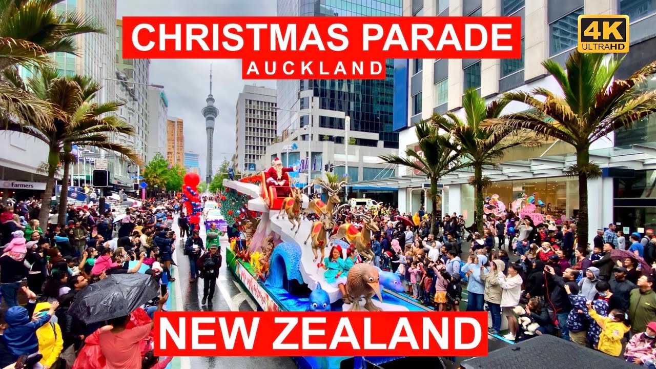 Santa Parade  | Auckland | New Zealand | 4K | by Harpal Singh Guron