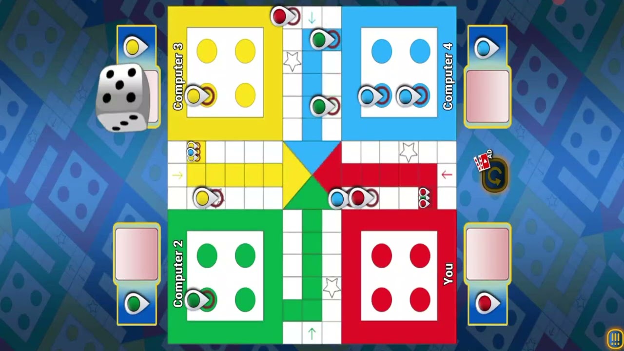 Ludo gameplay ।  Ludo king 4 players । Ludo games । Ludo king game। Ludo game 4 players । Ludo#1086