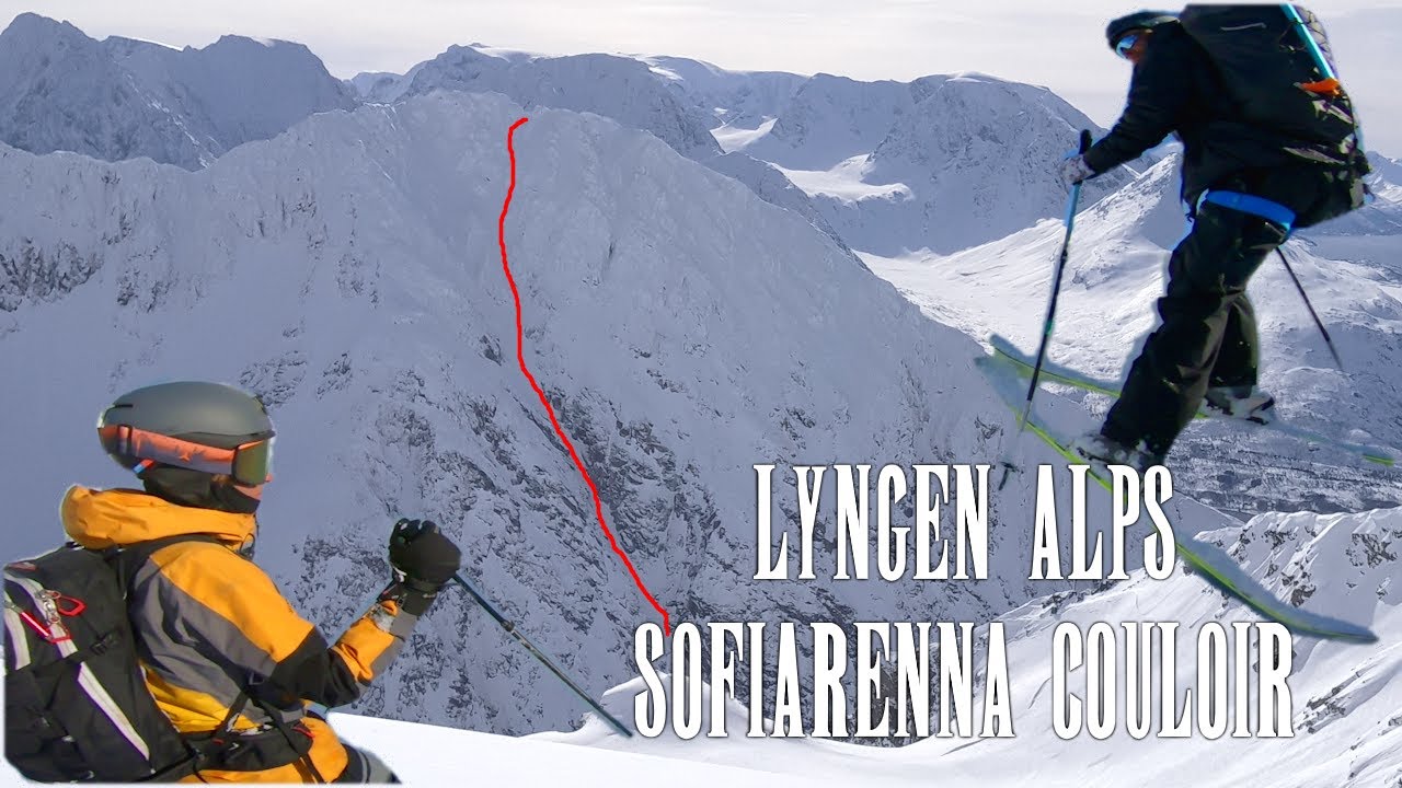 Sofiarenna Couloir - Lyngen Alps, Norway