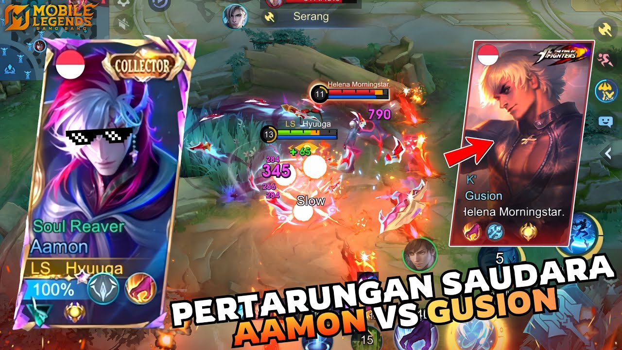 Аамон против Гусиона! Бой, в котором каждый боец ​​до последнего вздоха победит. Кто победит? 🔥