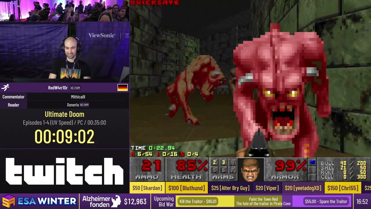 Ultimate Doom [Episodes 1-4 (UV Speed)] by RedW4rr10r - #ESAWinter22