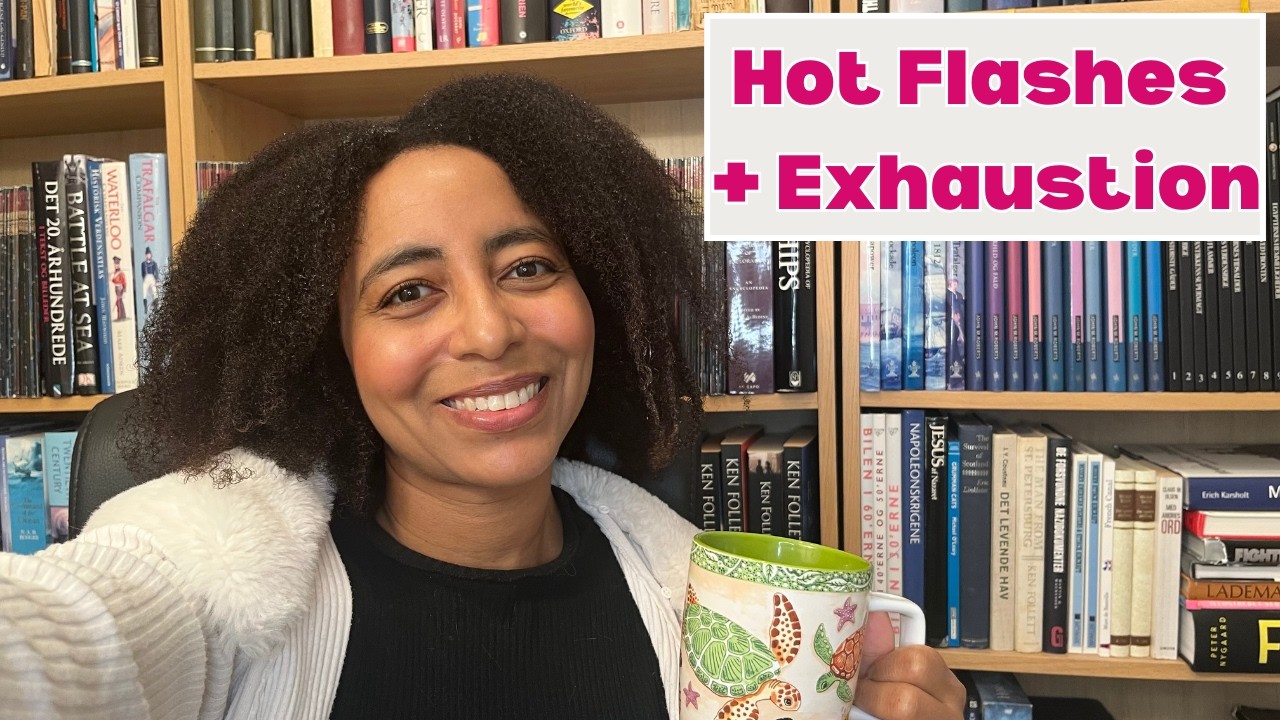 Woke Up Exhausted GRWM Home Day: Hot Flashes + Good Enough Hair