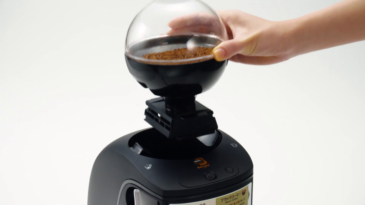バリスタ シンプル＿TS_6: コーヒーのレバーが消灯している