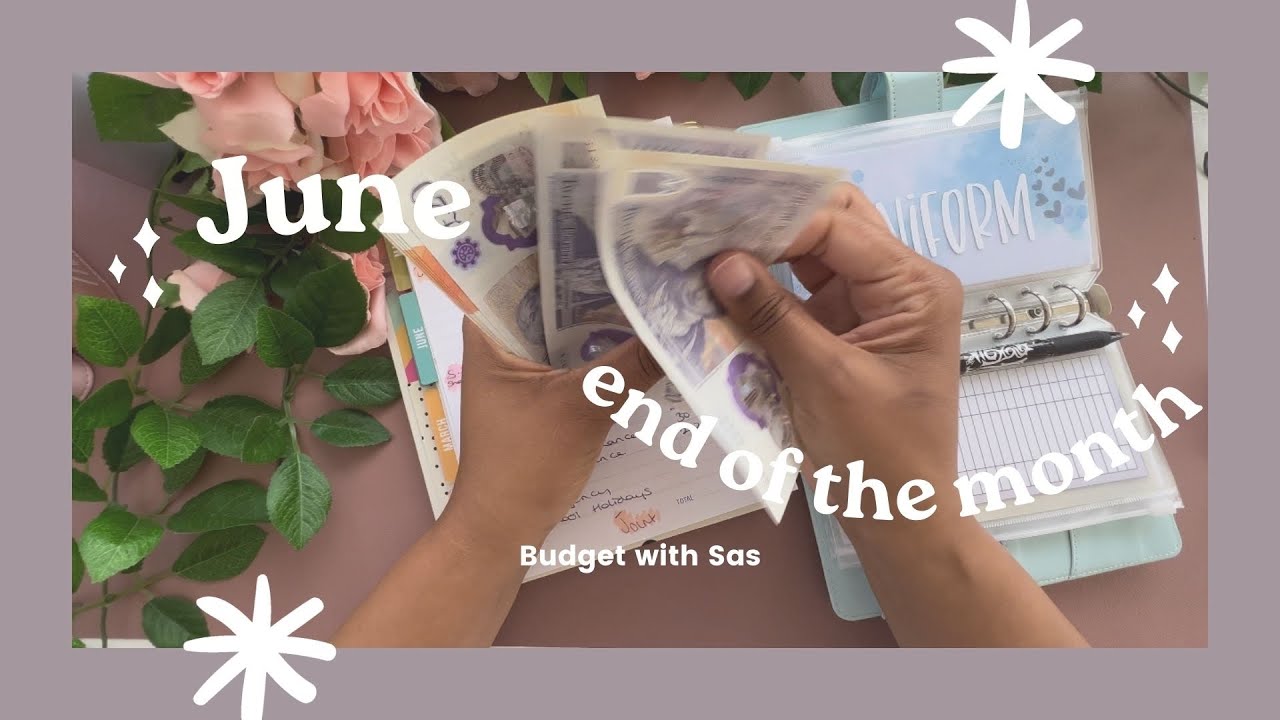 Finishing off June | Couting up my binders…how much have I got saved #cash #cashstuffing #budgeting
